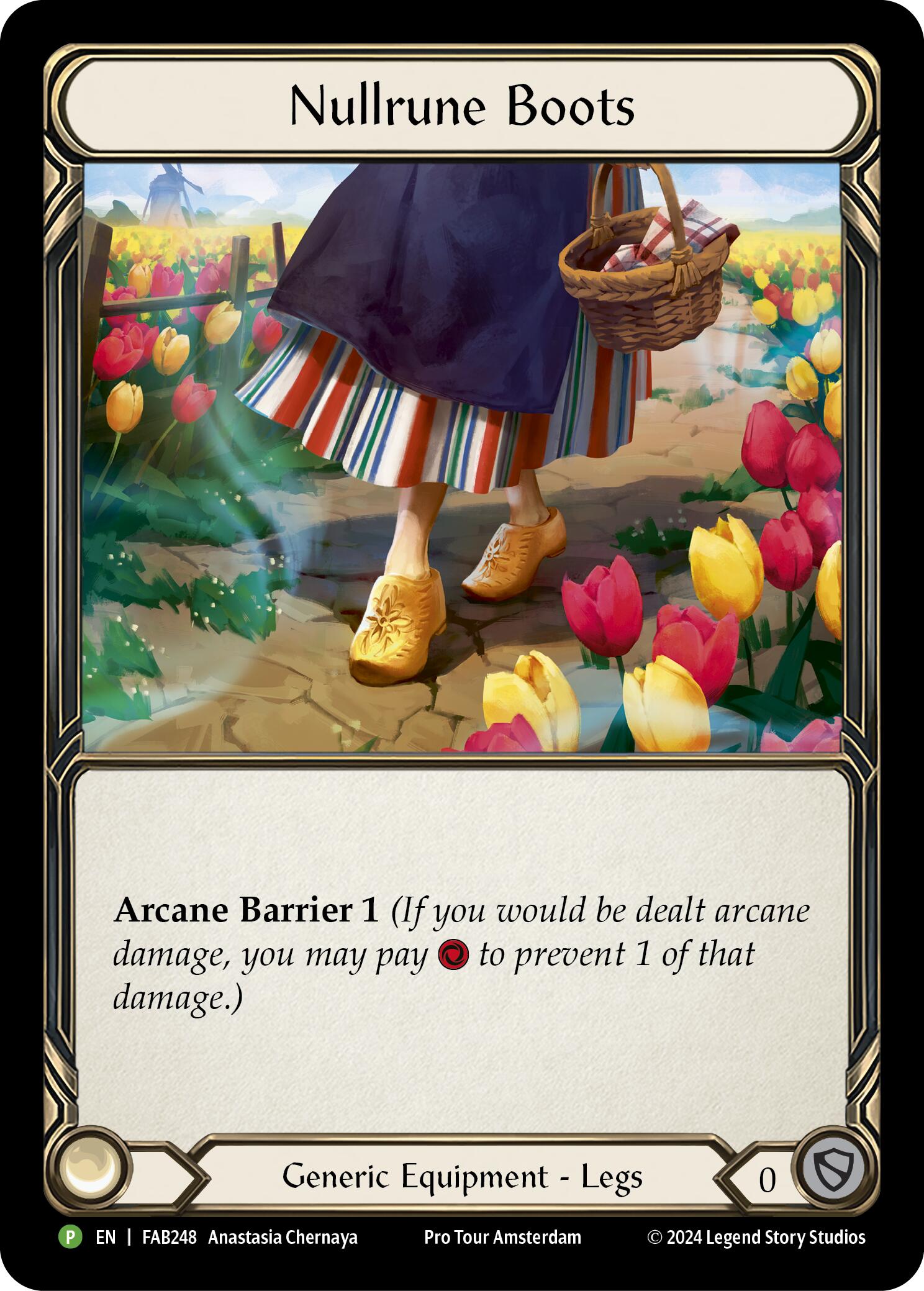 Nullrune Boots [FAB248] (Promo) Rainbow Foil