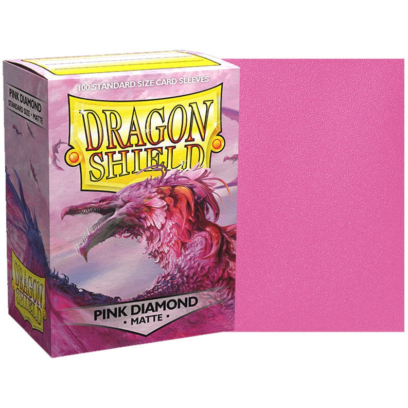 Dragonshield: Pink Diamond - Matte Sleeves - Standard Size