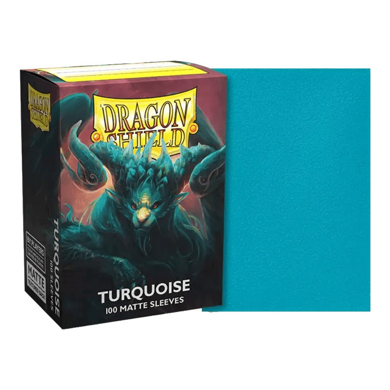 Dragonshield: Turqoise - Matte Sleeves - Standard Size