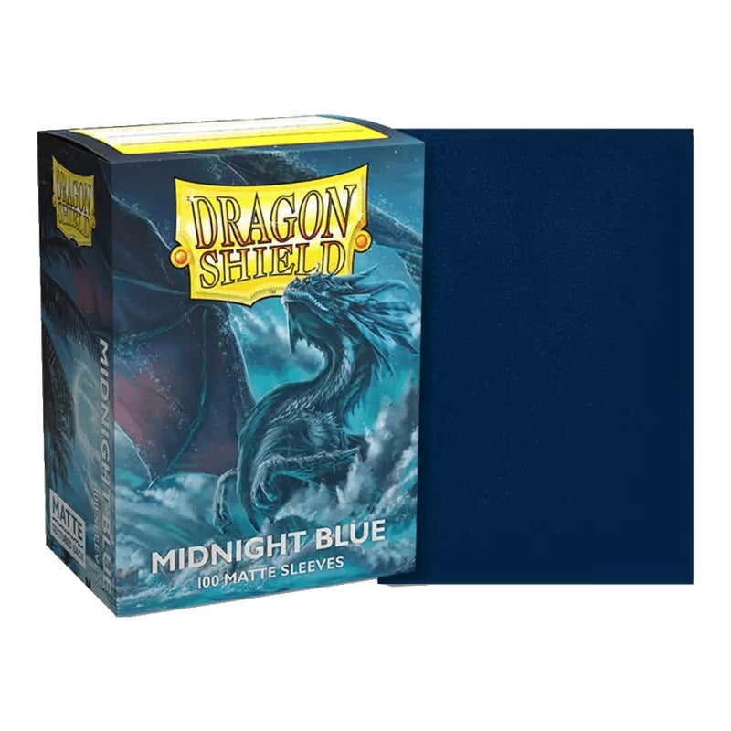 Dragonshield: Midnight Blue - Matte Sleeves - Standard Size
