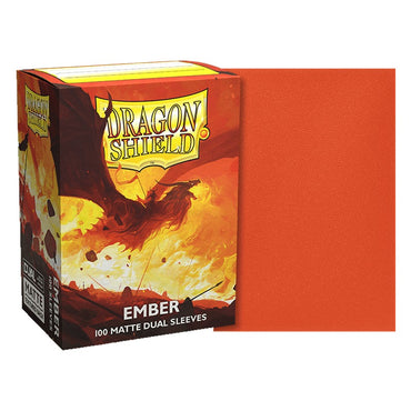 Dragonshield: Ember - Matte Dual Sleeves - Standard Size